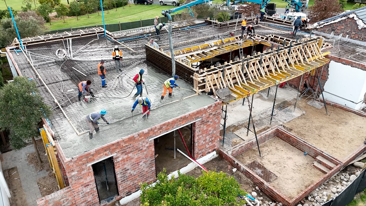 Concrete works project by MS International